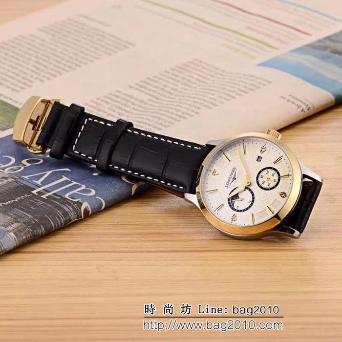 LONGINES浪琴 經典款 全自動機械精品男士腕表 WSS2054